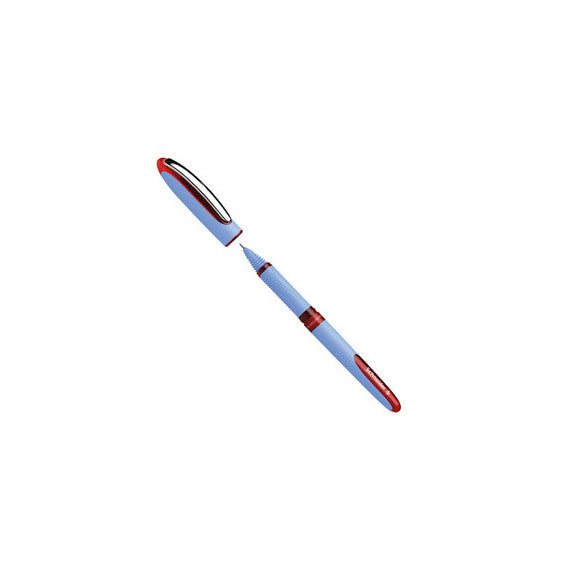 Roller One Hybrid N con cappuccio - tratto 0,5mm - rosso  - Schneider