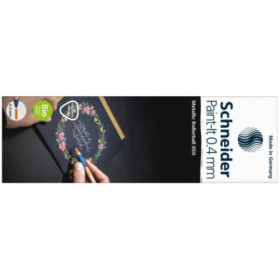 Rollerball Schneider Paint-It 050 conf. 10 colori metallici - P700497