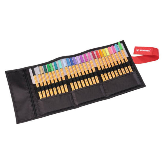 Rollerset Stabilo Point 88 fineliner - conf. 25 colori assortiti 8825-071-20