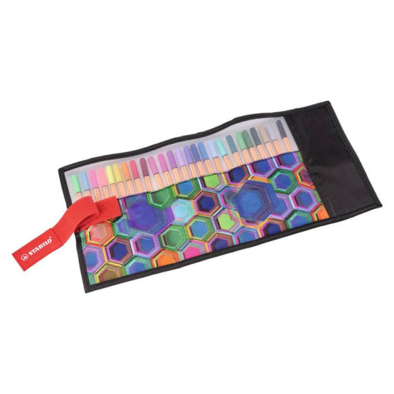 Rollerset Stabilo Point 88 fineliner - conf. 25 colori assortiti 8825-071-20