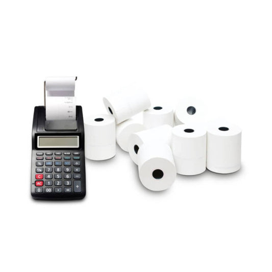 Rotoli calcolatrice Rotolificio Pugliese 60 mm x 35 m - D.E. 60 mm - foro 12 mm conf. da 10 - CAL14