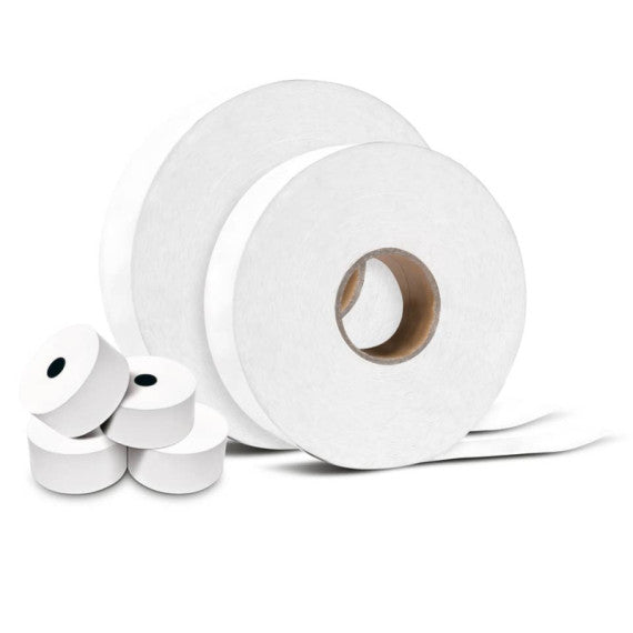 Rotoli per colonnine area di servizio Rotolificio Pugliese 57 mm x 130 m foro 12 mm  conf. da 3 - 57130CS