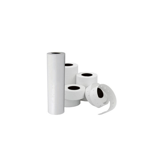 Rotolo 1000 etichette art.169 - 21x12 mm - rimovibile - bianco - Lebez