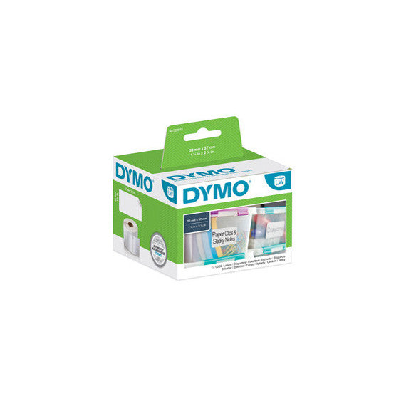 Rotolo 1000 etichette LW 113540 - 57x32 mm - multiuso rimovibile - bianco - Dymo
