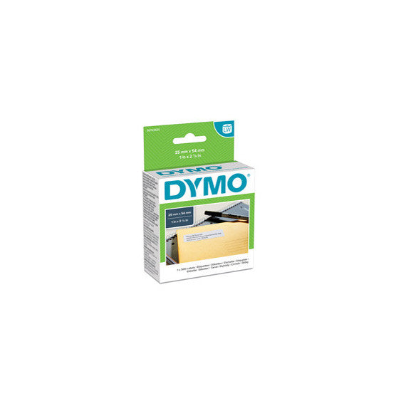 Rotolo 500 etichette LW 113520 - 25x54 mm - per indirizzi - bianco - Dymo