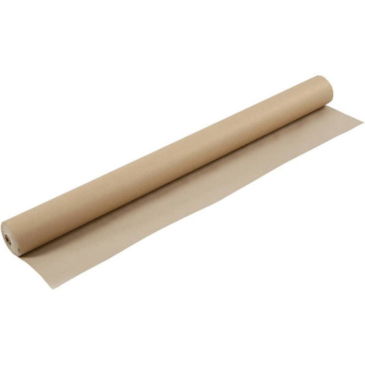 Rotolo carta kraft Creativ Company 130 g/m2 - 96 cm x 30 m - marrone 21984