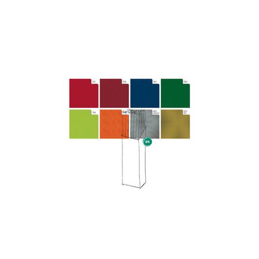 Rotolo carta regalo Ecocolor - 3 x 1 m - colori assortiti - Sadoch
