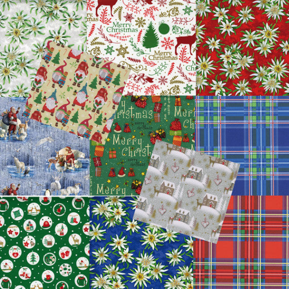 Rotolo carta regalo natale - 3 x 1 m - fantasia bambini - colori assortiti - Sadoch