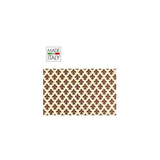 Rotolo Cartarivesto Rex Taco - lavabile - adesivo - 49 x 300 cm - giglio rosso - Rex Sadoch