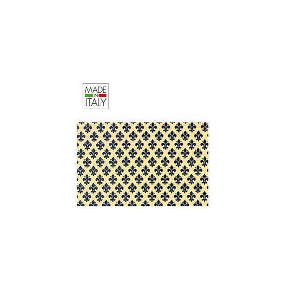 Rotolo Cartarivesto Rex Taco - lavabile - adesivo - 49 x 300 cm - giglio blu - Rex Sadoch