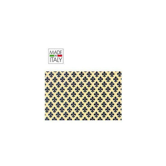 Rotolo Cartarivesto Rex Taco - lavabile - adesivo - 49 x 300 cm - giglio blu - Rex Sadoch
