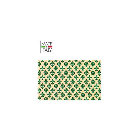 Rotolo Cartarivesto Rex Taco - lavabile - adesivo - 49 x 300 cm - giglio verde - Rex Sadoch