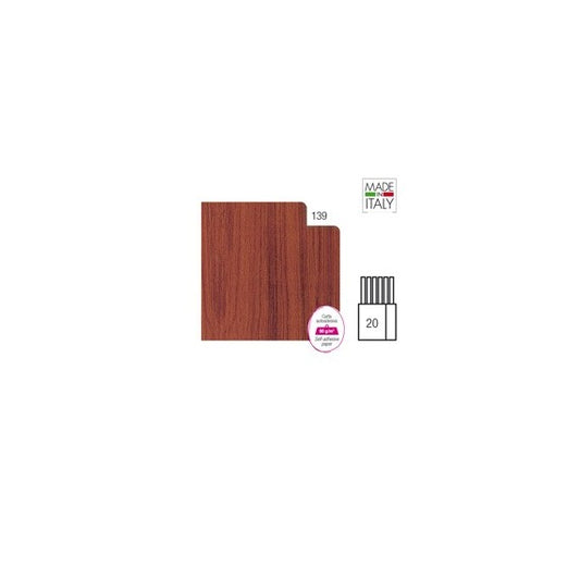 Rotolo Cartarivesto Rex Taco - lavabile - adesivo - 49 x 300 cm - legno scuro - Rex Sadoch