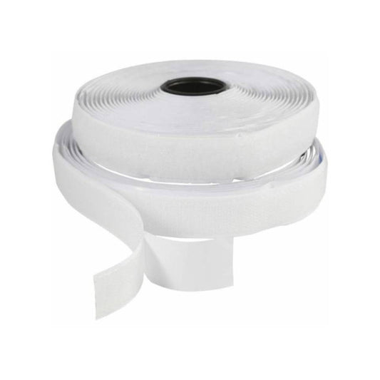 Rotolo di velcro autoadesivo bianco Creativ Company 20 mm x 5 m 41020