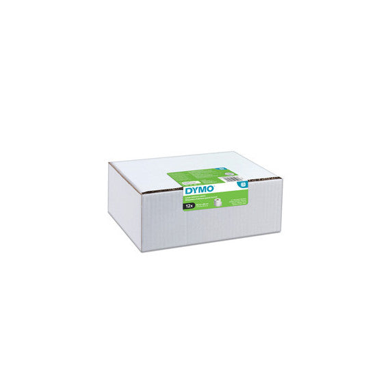 Rotolo etichette indirizzi estesi - 36 x 89 mm - bianco - 260 etichette / rotolo - Dymo - value pack 12 pezzi