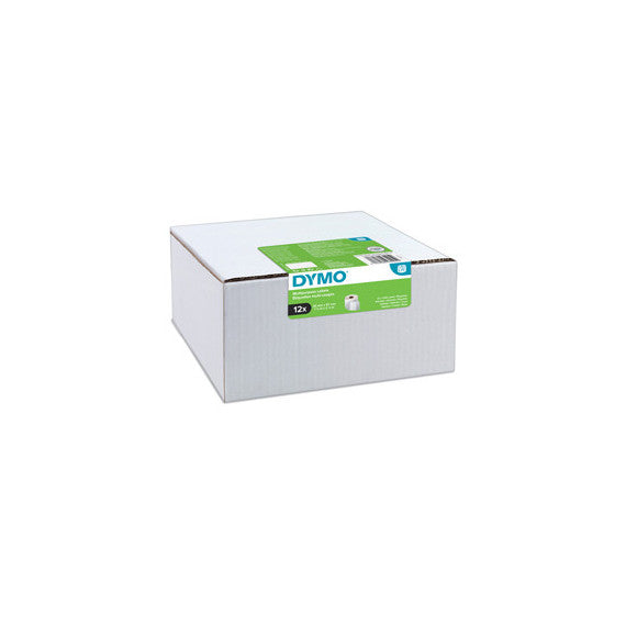Rotolo etichette multiuso - 57 x 32 mm - bianco - 1000 etichette / rotolo - Dymo - value pack 12 pezzi
