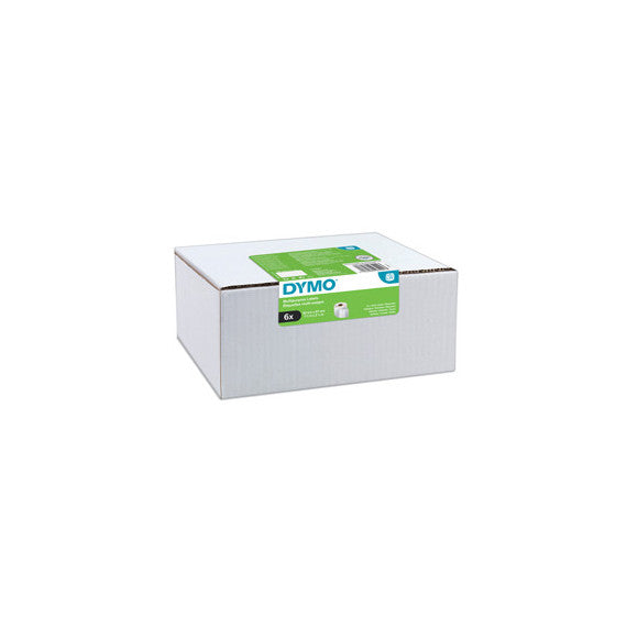 Rotolo etichette multiuso - 57 x 32 mm - bianco - 1000 etichette / rotolo - Dymo - value pack 6 pezzi