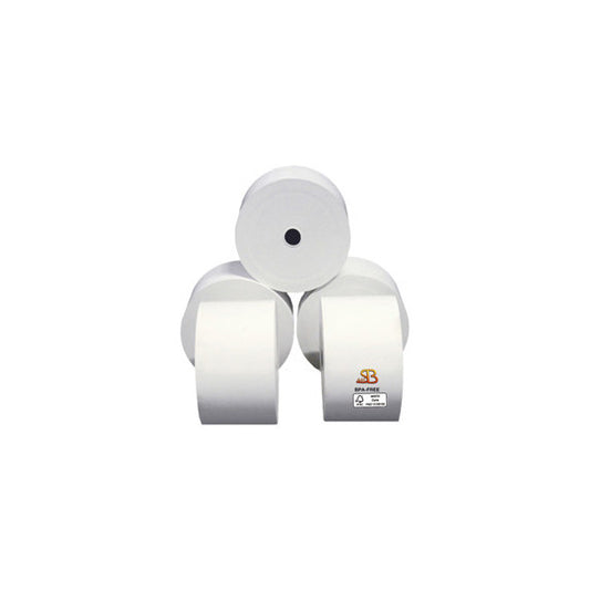 Rotolo per distributori self service - 59,5 mm x 120 m - diametro esterno 95 mm - anima 12 mm - 55 gr - carta termica BP