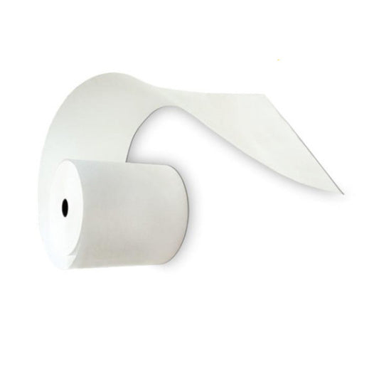 Rotolo per POS - carta termica BPA free - 57 mm x 10 mt - 48 g/m² - diametro esterno 30 mm - senza anima - Rotolificio