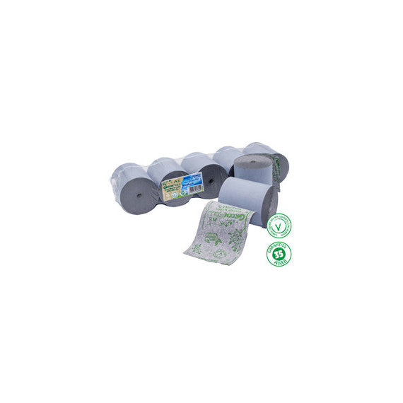 Rotolo per registratori di cassa - stampa termica - carta termica Green roll - 79 mm x 80 mt - diametro esterno 78 mm -