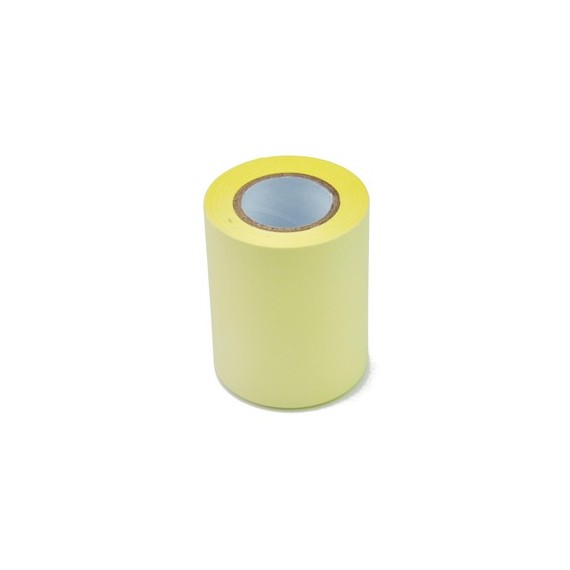 Rotolo ricarica carta autoadesiva - giallo pastello - 59mm x 10mt - per Memoidea Tape Dispenser - Iternet