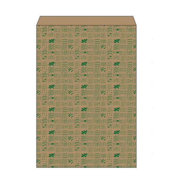 Sacchetto in carta kraft Maniero con soffietto in conf. da 400 pz 310x40x470 mm - SQS31
