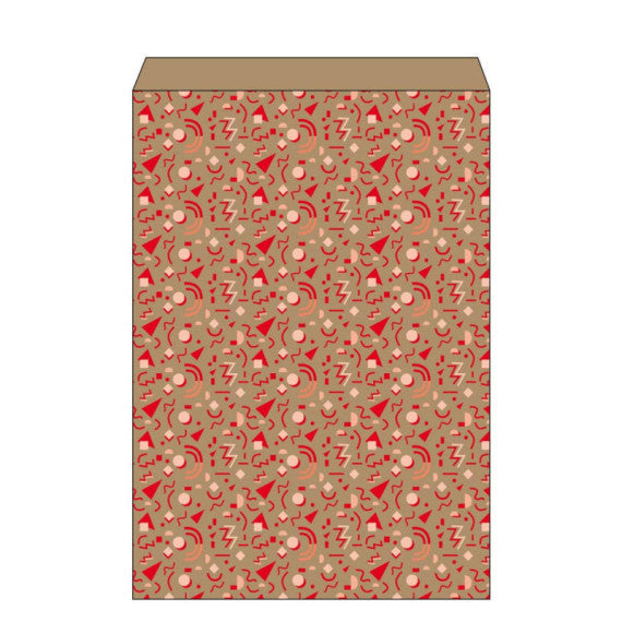 Sacchetto in carta kraft Maniero con soffietto in conf. da 400 pz 310x40x470 mm - SQS31