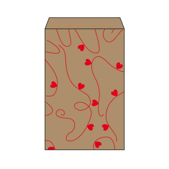 Sacchetto in carta kraft Maniero in conf. da 1000 pz 90x150 mm BCS 9