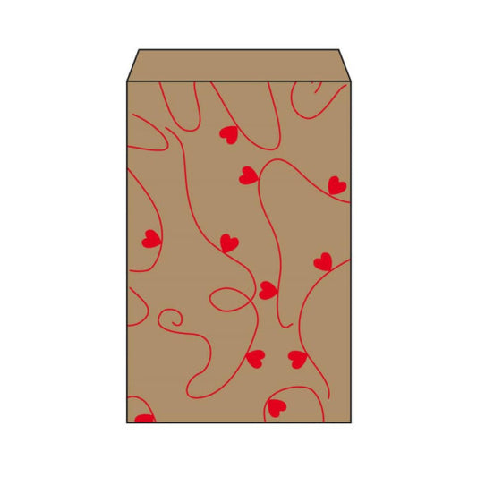 Sacchetto in carta kraft Maniero in conf. da 1000 pz 90x150 mm BCS 9