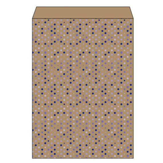 Sacchetto in carta kraft Maniero in conf. da 500 pz 220x330 mm BQS