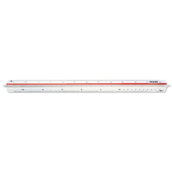 Scalimetro 30 cm Arda uso arredamento 1:20 - 25 - 50 - 75 - 100 - 125 - 110