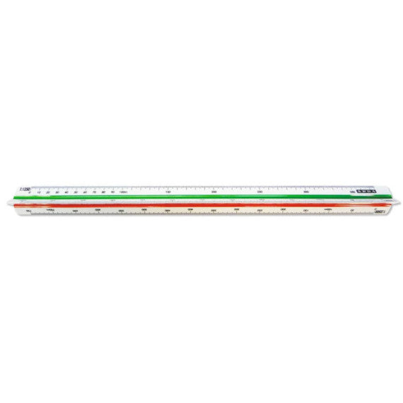 Scalimetro 30 cm Arda uso catasto 1:500 - 1000 - 1250 - 1500 - 2000 - 2500 - 111