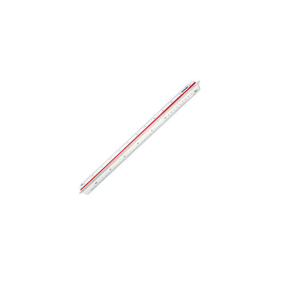 Scalimetro Isoteck - 30cm - per arredamento - scale 1:20-25-50-75-100-125 - Arda