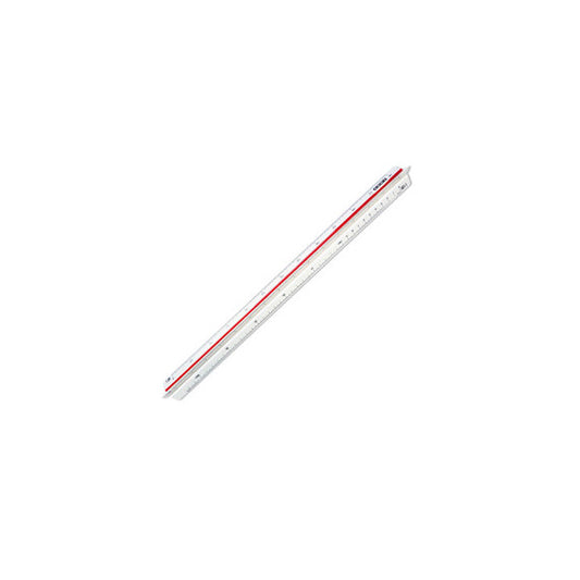 Scalimetro Isoteck - 30cm - per arredamento - scale 1:20-25-50-75-100-125 - Arda