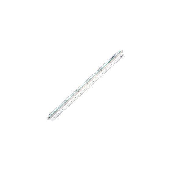 Scalimetro Isoteck - 30cm - per catasto - scale 1:500-1000-1250-1500-2000-2500 - Arda