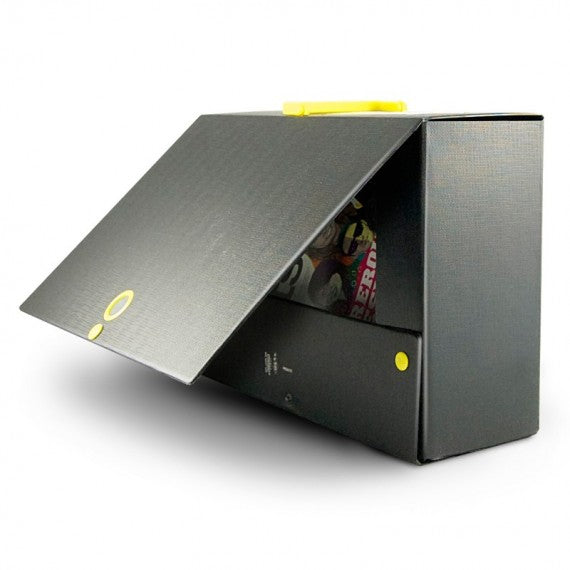 Scatola archivio Big Next - dorso 12 cm - 25x35 cm - nero/blu - Sei Rota
