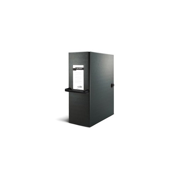 Scatola archivio Big Next - dorso 20 cm - 25x35 cm - nero/nero - Sei Rota