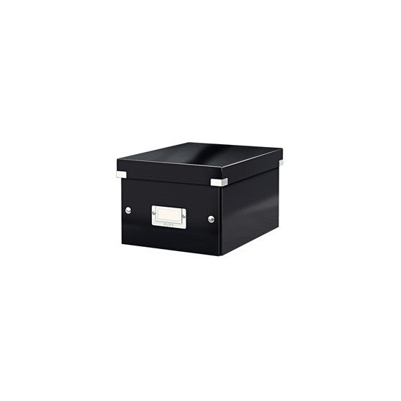 Scatola archivio Click & Store - 22x16x28,2cm (A5) - nero - Leitz