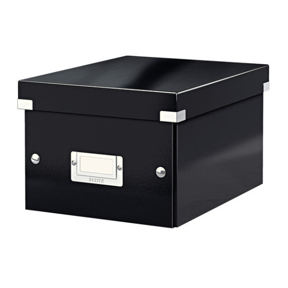Scatola archivio Click & Store - 22x16x28,2cm (A5) - nero - Leitz