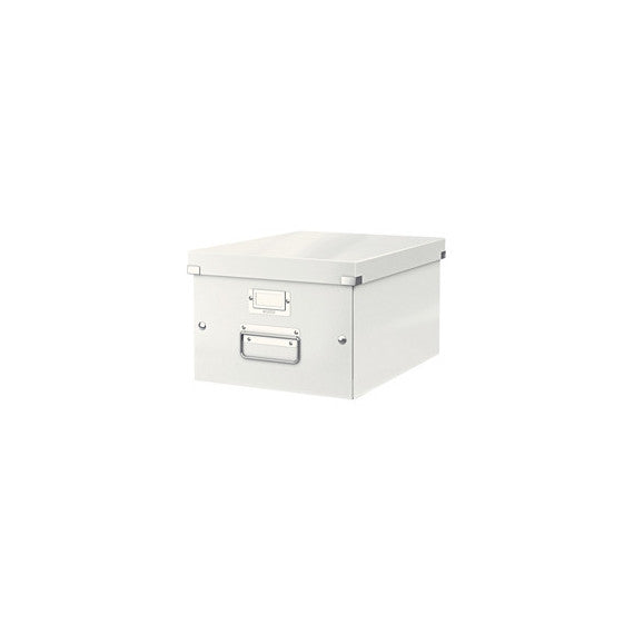 Scatola archivio Click & Store - 28,1x20x37cm (A4) - bianco - Leitz