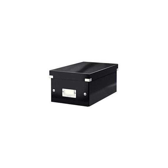 Scatola archivio Click & Store - per DVD - 20,6x14,7x35,2 cm - nero - Leitz