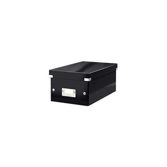 Scatola archivio Click & Store - per DVD - 20,6x14,7x35,2 cm - nero - Leitz