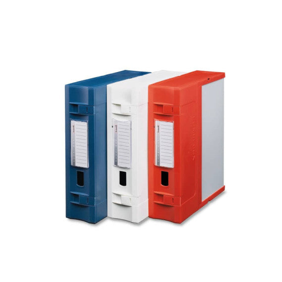 Scatola archivio LEONARDI Combi Box E600 29,8x36,2 cm - dorso 9 cm bianco E600BI