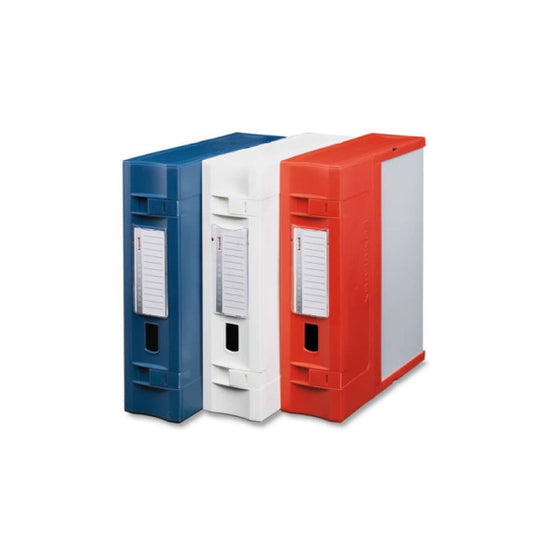 Scatola archivio LEONARDI Combi Box E600 29,8x36,2 cm - dorso 9 cm bianco E600BI