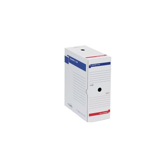 Scatola archivio Memory X150 - 25x35 cm - dorso 15 cm - bianco - Sei Rota