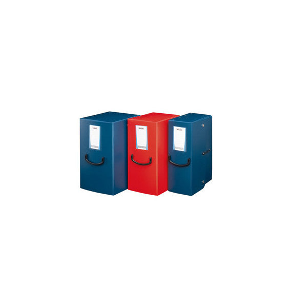 Scatola archivio Pick Up - dorso 12 cm - 35x25 cm - blu - Fellowes