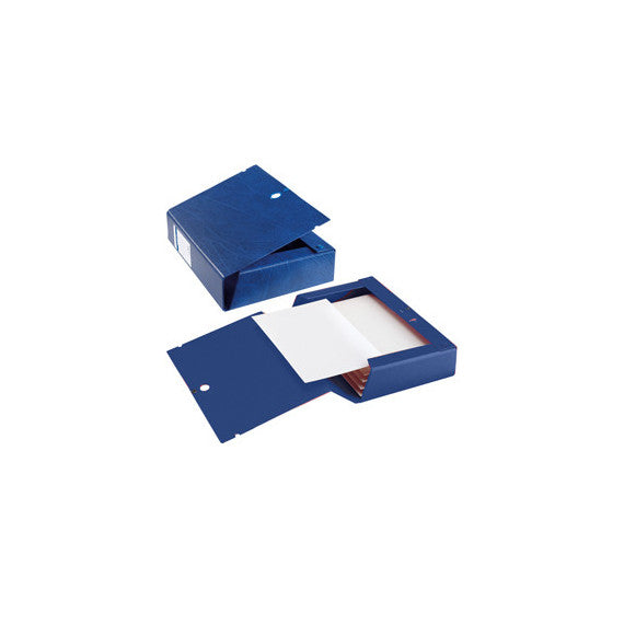 Scatola archivio Scatto - dorso 6 cm - 25 x 35 cm - blu - Sei Rota