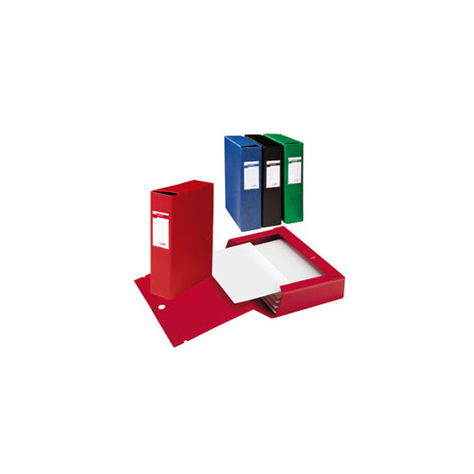 Scatola archivio Scatto - dorso 6 cm - 25 x 35 cm - verde - Sei Rota