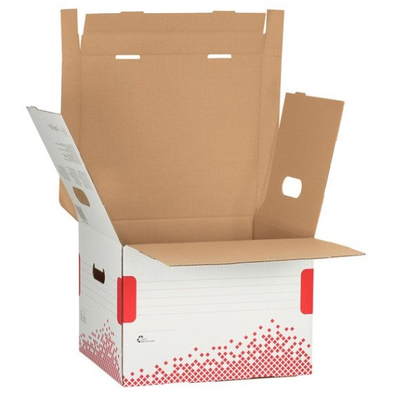 Scatola container Speedbox - Medium - 32,5x36,7cm - dorso 26,3 cm - Esselte