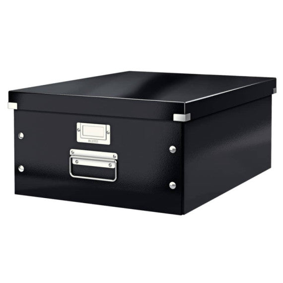 Scatola per archiviazione universale ''L'' Leitz CLICK & STORE nero 36,9x20x48,2 cm 60450095